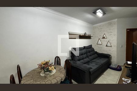 Sala - Sala de Jantar  de apartamento à venda com 2 quartos, 74m² em Vila Homero Thon, Santo André