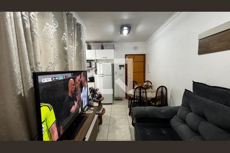Sala - Sala de Jantar  de apartamento à venda com 2 quartos, 74m² em Vila Homero Thon, Santo André