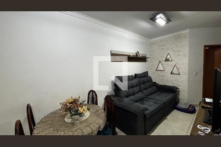 Sala - Sala de Jantar  de apartamento à venda com 2 quartos, 74m² em Vila Homero Thon, Santo André