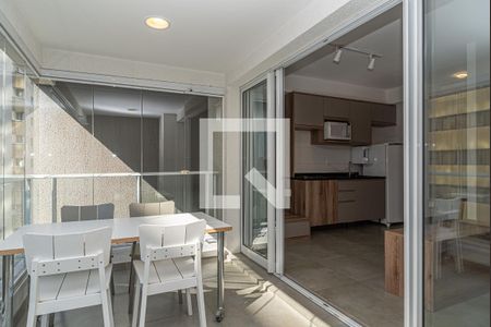 Varanda do Quarto de kitnet/studio para alugar com 1 quarto, 37m² em Consolação, São Paulo