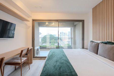 Studio de apartamento para alugar com 1 quarto, 24m² em Indianópolis, São Paulo