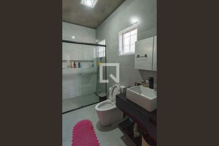 Banheiro da Suíte de casa à venda com 4 quartos, 204m² em Jardim Maringa, Campinas