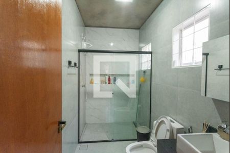 Banheiro da Suíte de casa à venda com 4 quartos, 204m² em Jardim Maringa, Campinas