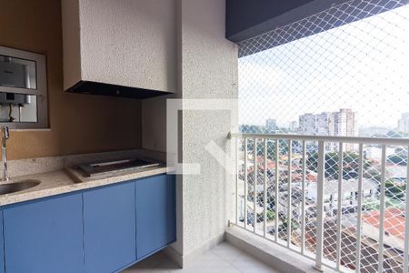 Varanda gourmet de apartamento à venda com 2 quartos, 51m² em Vila Osasco, Osasco