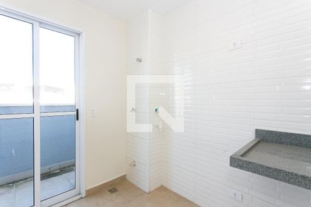 Cozinha e Área de Serviço de apartamento para alugar com 2 quartos, 38m² em Vila Carrão, São Paulo