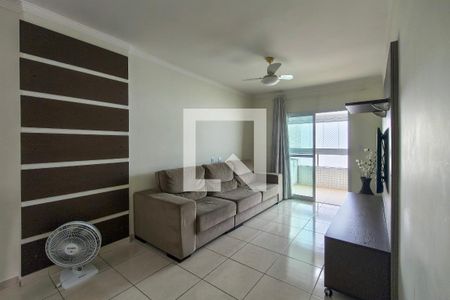 Sala de apartamento para alugar com 2 quartos, 87m² em Vila Caiçara, Praia Grande