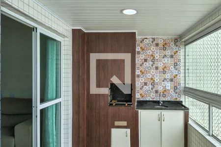 Sacada  de apartamento para alugar com 2 quartos, 87m² em Vila Caiçara, Praia Grande