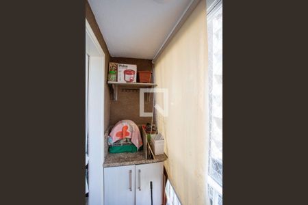 Varanda da Sala de apartamento para alugar com 3 quartos, 86m² em Jardim Melo, Diadema