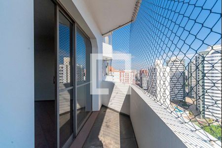 Varanda da Sala de apartamento à venda com 4 quartos, 198m² em Vila Assunção, Santo André