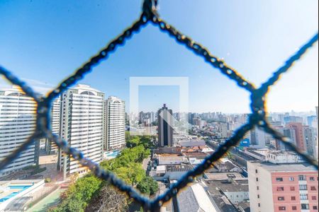 Vista da Varanda da Sala de apartamento à venda com 4 quartos, 198m² em Vila Assunção, Santo André