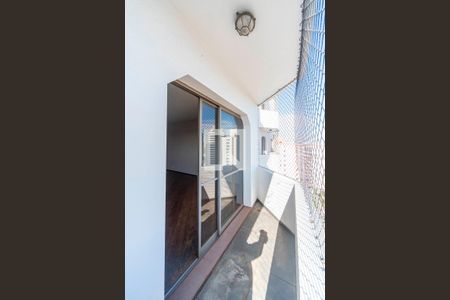 Varanda da Sala de apartamento à venda com 4 quartos, 198m² em Vila Assunção, Santo André
