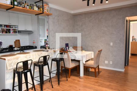Sala de Jantar de apartamento à venda com 2 quartos, 72m² em Cidade Luíza, Jundiaí