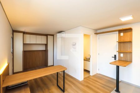 Quarto e Cozinha de kitnet/studio para alugar com 1 quarto, 29m² em Vila Dom Pedro I, São Paulo