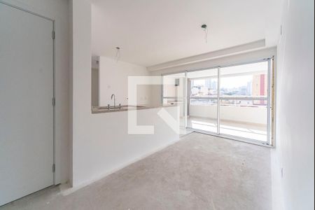 Sala de apartamento à venda com 3 quartos, 94m² em Vila Valparaíso, Santo André