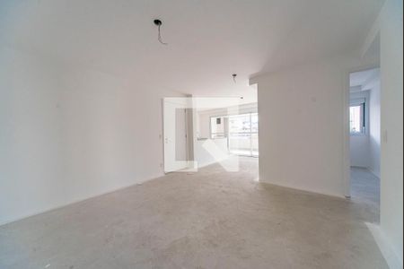 Sala de apartamento à venda com 3 quartos, 94m² em Vila Valparaíso, Santo André