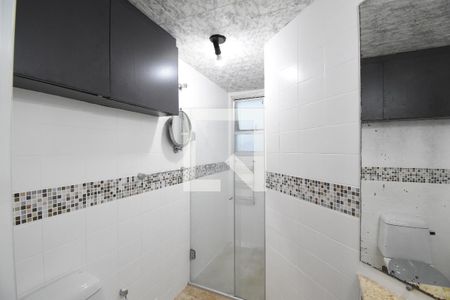 Banheiro da Suíte de apartamento à venda com 3 quartos, 92m² em Rebouças, Curitiba