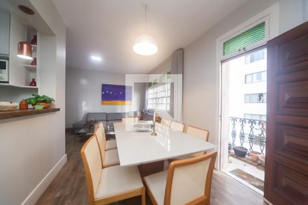 Sala de Jantar de apartamento à venda com 3 quartos, 125m² em Sion, Belo Horizonte