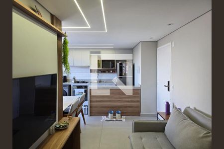 Sala  de apartamento à venda com 2 quartos, 43m² em Vila Rosalia, Guarulhos
