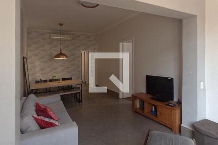 Sala de estar e jantar - 2º Piso de casa para alugar com 2 quartos, 85m² em Gonzaga, Santos