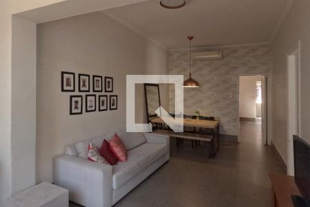 Sala de estar e jantar - 2º Piso de casa para alugar com 2 quartos, 85m² em Gonzaga, Santos