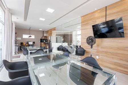 Sala de apartamento à venda com 2 quartos, 80m² em Mossunguê, Curitiba