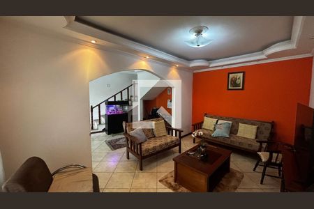 Sala de casa à venda com 4 quartos, 233m² em Utinga, Santo André