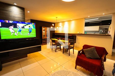 Sala de apartamento à venda com 4 quartos, 133m² em Buritis, Belo Horizonte