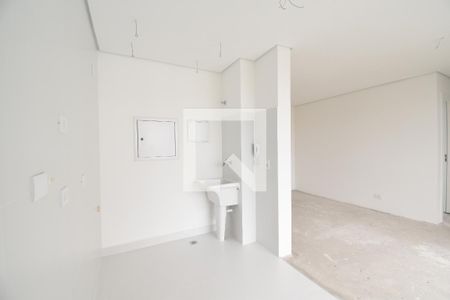 Sala e Cozinha de apartamento à venda com 2 quartos, 84m² em Juvevê, Curitiba