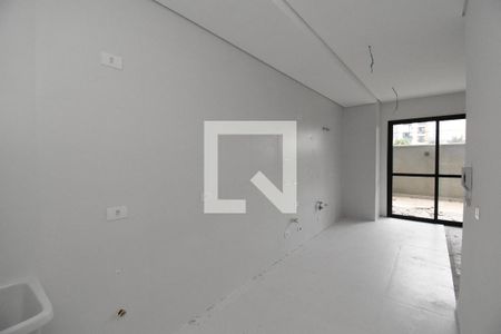 Sala e Cozinha de apartamento à venda com 2 quartos, 130m² em Juvevê, Curitiba