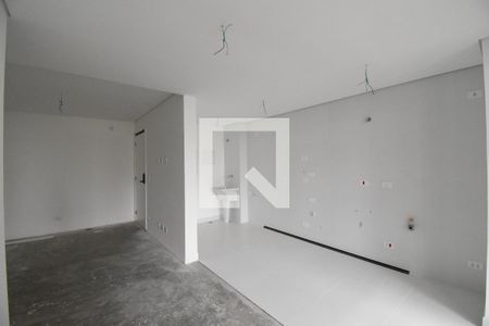 Sala e cozinha de apartamento à venda com 3 quartos, 130m² em Juvevê, Curitiba