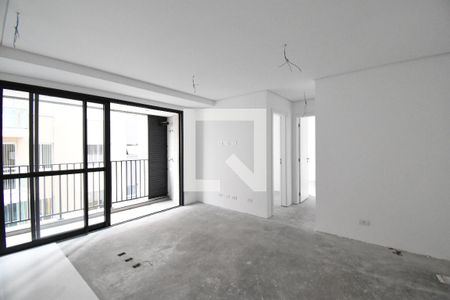 Sala e Cozinha de apartamento à venda com 2 quartos, 79m² em Juvevê, Curitiba