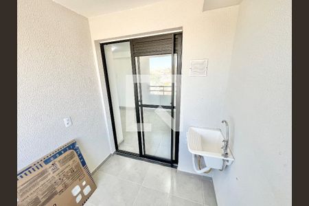 Varanda da Sala de apartamento para alugar com 2 quartos, 37m² em Jardim Cachoeira, São Paulo
