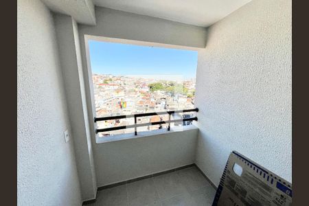 Varanda da Sala de apartamento para alugar com 2 quartos, 37m² em Jardim Cachoeira, São Paulo