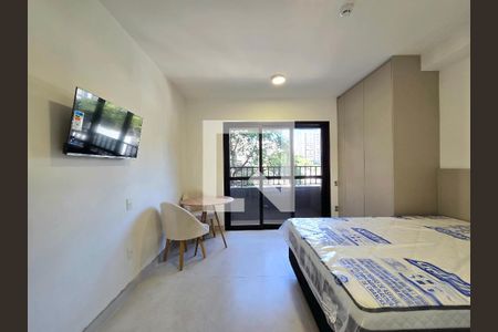 Studio de kitnet/studio para alugar com 1 quarto, 24m² em Indianópolis, São Paulo