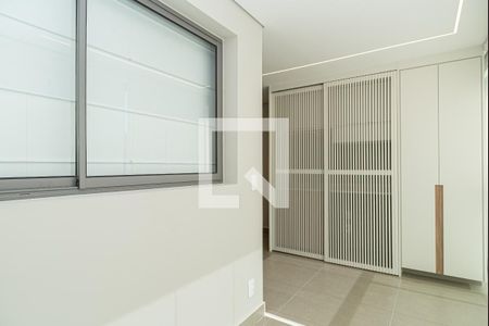 Varanda da Sala de apartamento para alugar com 1 quarto, 36m² em Santo Amaro, São Paulo