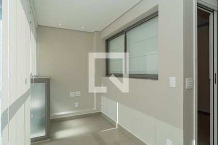 Varanda da Sala de apartamento para alugar com 1 quarto, 36m² em Santo Amaro, São Paulo