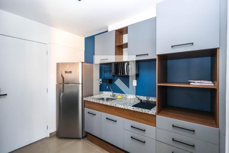 Cozinha de kitnet/studio para alugar com 1 quarto, 30m² em Vila Mariana, São Paulo