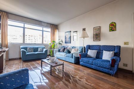 Sala de apartamento à venda com 3 quartos, 132m² em Cerqueira César, São Paulo