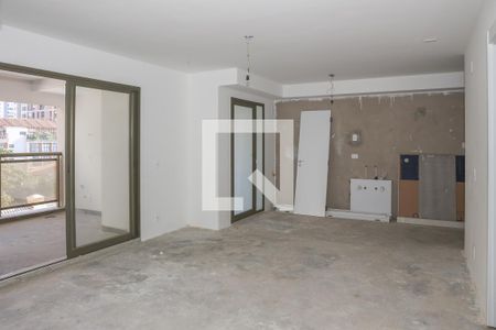Sala e Cozinha de apartamento à venda com 4 quartos, 146m² em Perdizes, São Paulo