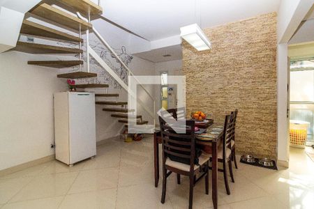Sala de Jantar de casa de condomínio à venda com 3 quartos, 96m² em Vila Arriete, São Paulo