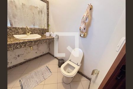 Lavabo de casa de condomínio à venda com 4 quartos, 960m² em Barra da Tijuca, Rio de Janeiro