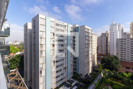 Vista/Varanda de kitnet/studio para alugar com 1 quarto, 29m² em Jardim Paulista, São Paulo