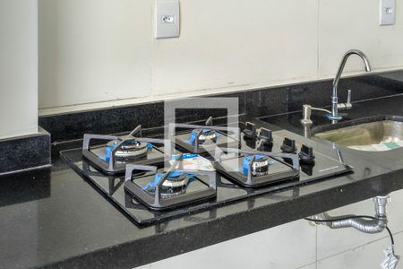 Cozinha  de apartamento para alugar com 3 quartos, 103m² em Guilhermina, Praia Grande