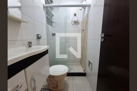 Banheiro  de apartamento à venda com 1 quarto, 40m² em Glória, Rio de Janeiro