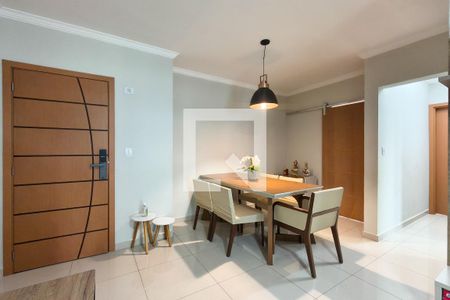 Sala de apartamento para alugar com 2 quartos, 86m² em Guilhermina, Praia Grande