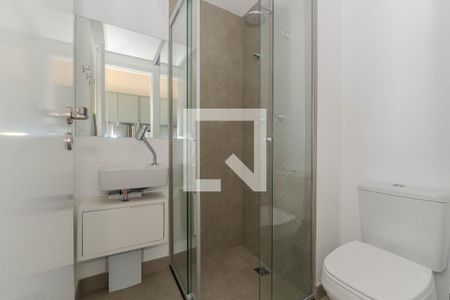 Banheiro de kitnet/studio à venda com 1 quarto, 24m² em Bela Vista, São Paulo