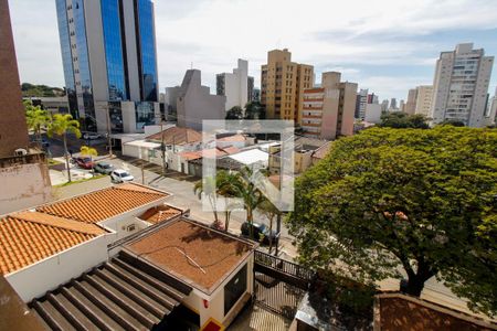 Vista da varanda da sala de apartamento à venda com 4 quartos, 145m² em Centro, Campinas