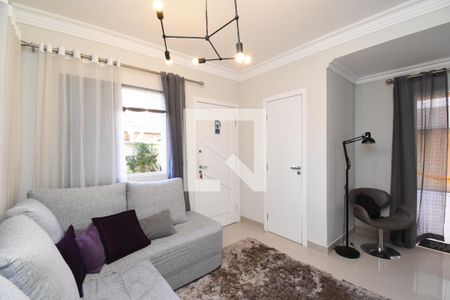 Sala de casa de condomínio à venda com 3 quartos, 180m² em Santa Felicidade, Curitiba