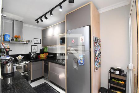 Cozinha de casa de condomínio à venda com 3 quartos, 180m² em Santa Felicidade, Curitiba