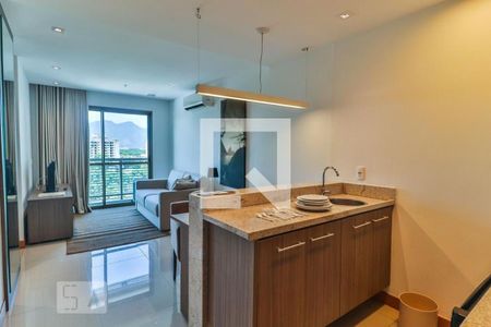 Sala de apartamento à venda com 1 quarto, 38m² em Jacarepaguá, Rio de Janeiro
